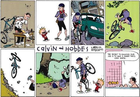 Calvin And Hobbes Dad Bike